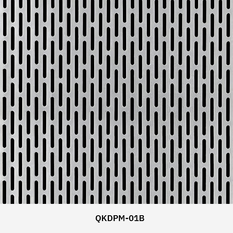 Decorative perforated metal mesh panel with round hole pattern, ideal for interior walls, ceilings, and floors, crafted from stainless steel.