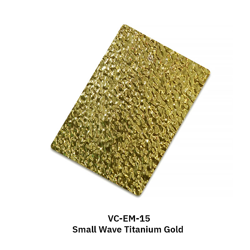 Water ripple stainless steel sheet with mirror finish for interior decor