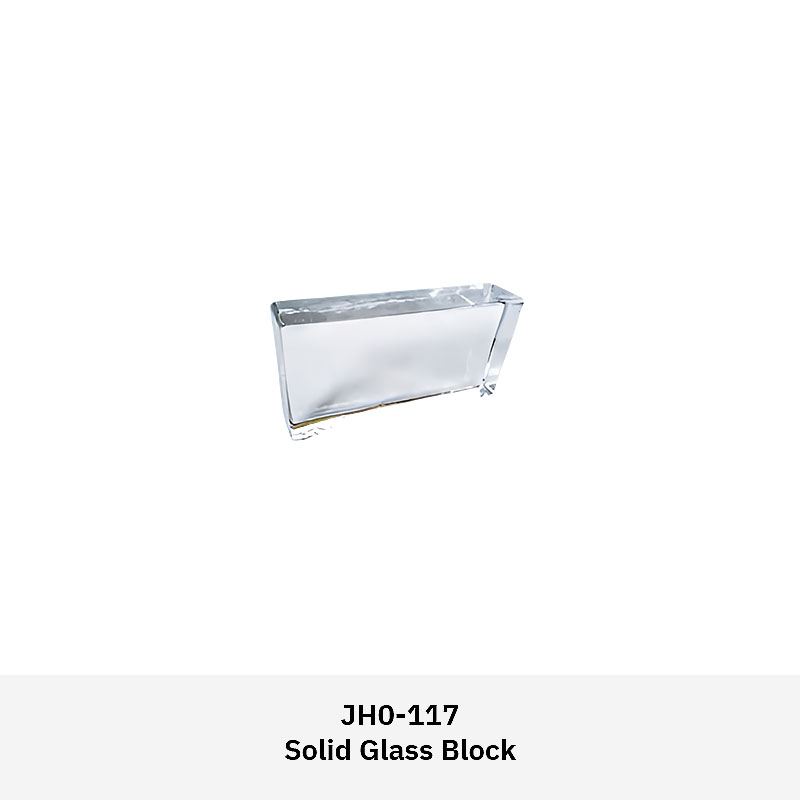 Clarus JH0AS Artistic Glass Blocks including Square Hole, Round Hole, Cloudy, Big Corner, and Tangerine Skin designs for interiors