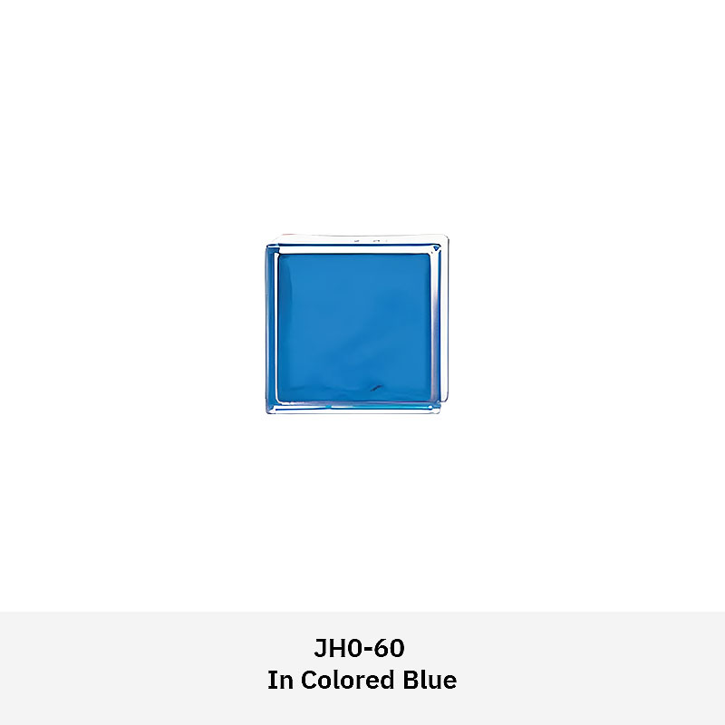 Clarus JH0CM colored glass block with translucent textured surface for light diffusion and privacy