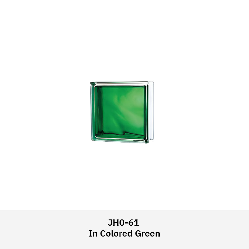 Clarus JH0CM colored glass block with translucent textured surface for light diffusion and privacy