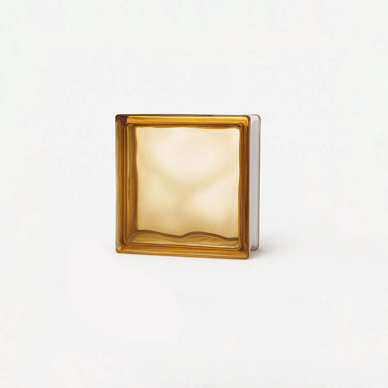 Clarus JH0CM colored glass block with translucent textured surface for light diffusion and privacy