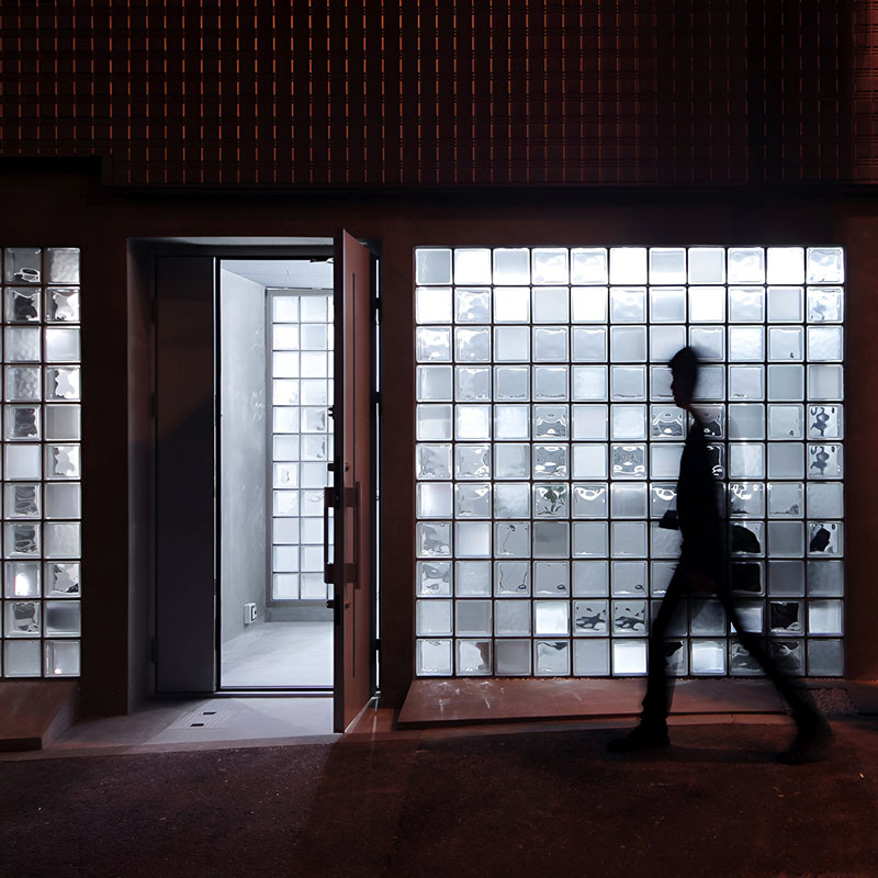 Clarus JH0CS clear glass block series with multiple textured patterns for decorative walls, partitions, and architectural features in residential or commercial spaces.