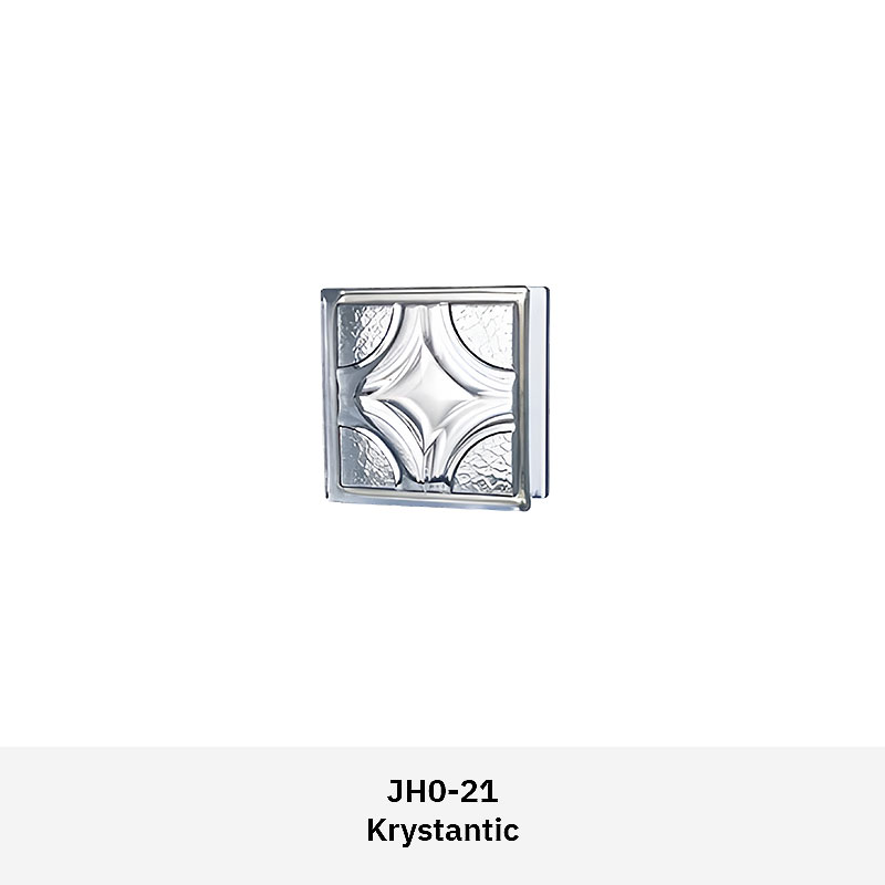 Clarus JH0CS clear glass block series with multiple textured patterns for decorative walls, partitions, and architectural features in residential or commercial spaces.