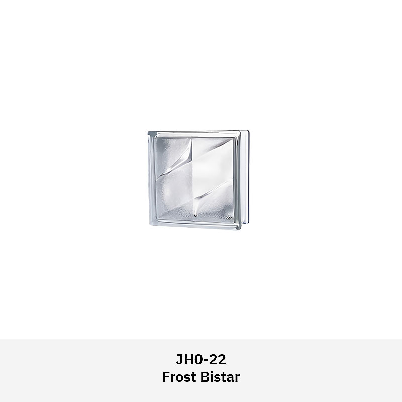Clarus JH0CS clear glass block series with multiple textured patterns for decorative walls, partitions, and architectural features in residential or commercial spaces.