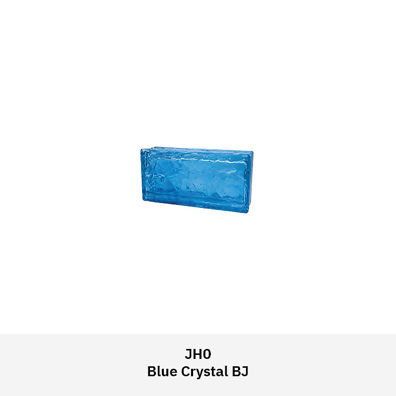 Clarus JH0GB textured glass block with patterned surface for light diffusion and privacy