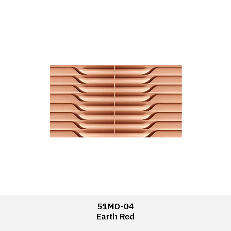 Modern 3D wall tile made from ultra-high performance concrete with sculptural grooves, ideal for feature walls in residential and commercial interiors.