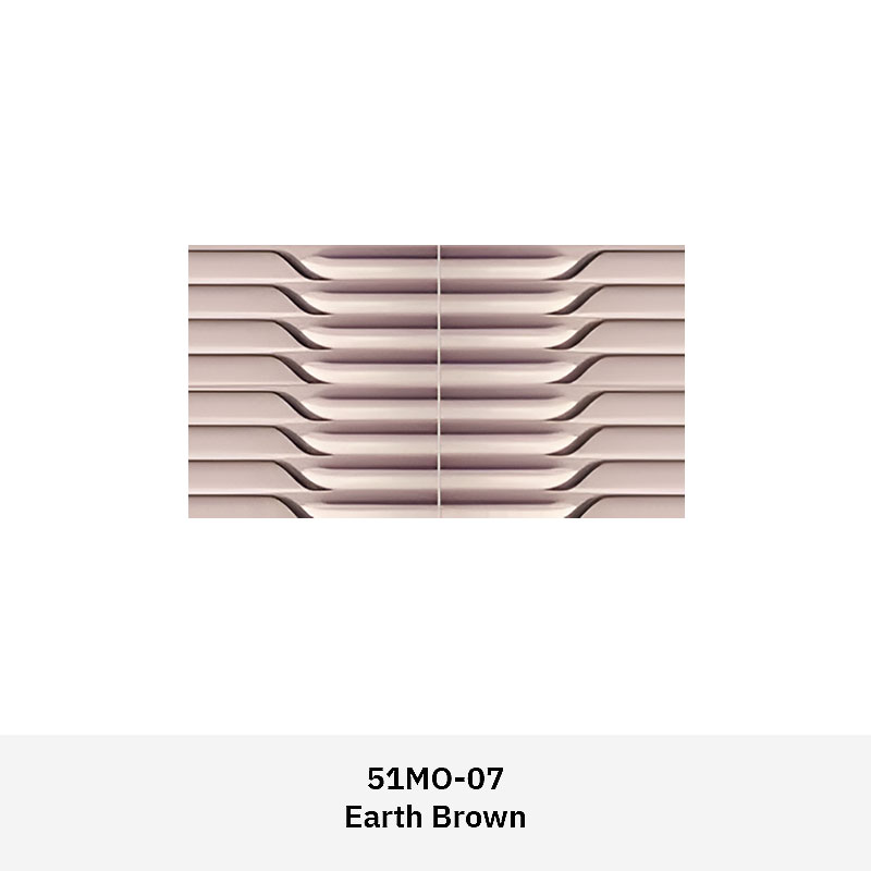 Modern 3D wall tile made from ultra-high performance concrete with sculptural grooves, ideal for feature walls in residential and commercial interiors.