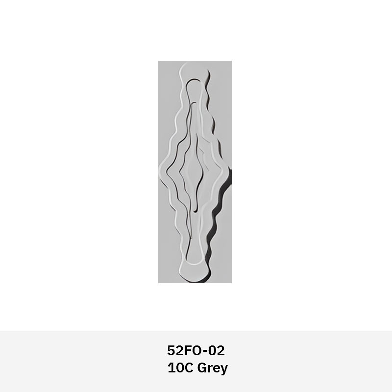 Decorative 3D wall tile with flowing texture, ideal for residential and commercial walls