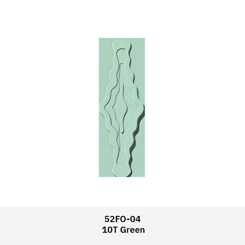 Decorative 3D wall tile with flowing texture, ideal for residential and commercial walls