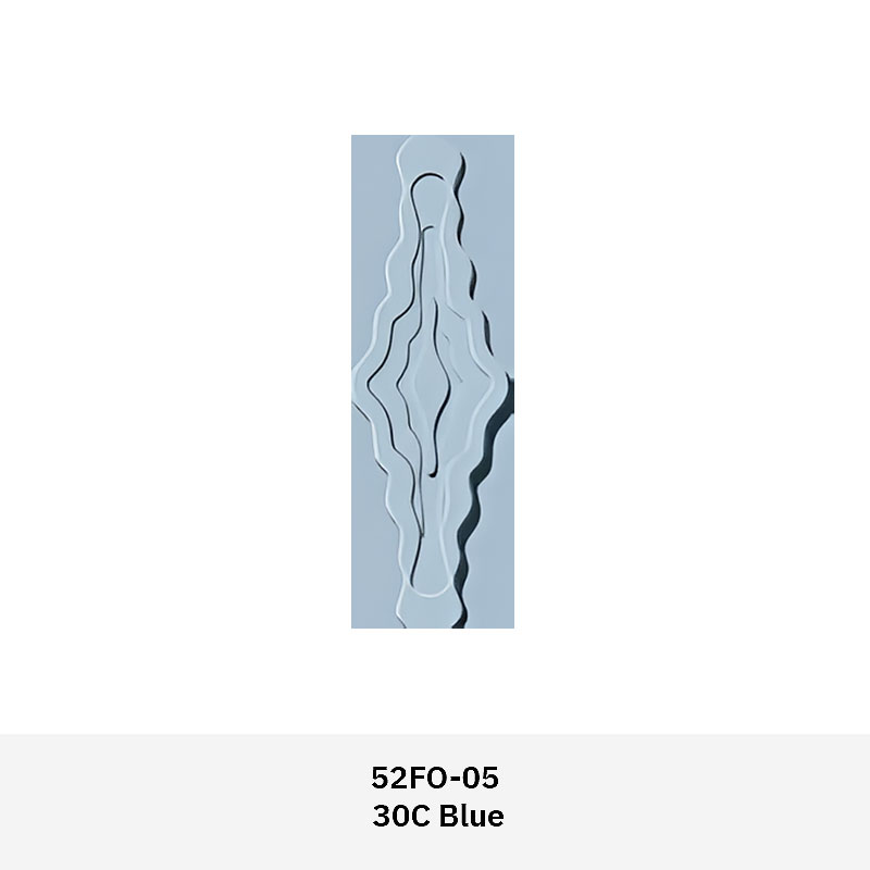 Decorative 3D wall tile with flowing texture, ideal for residential and commercial walls