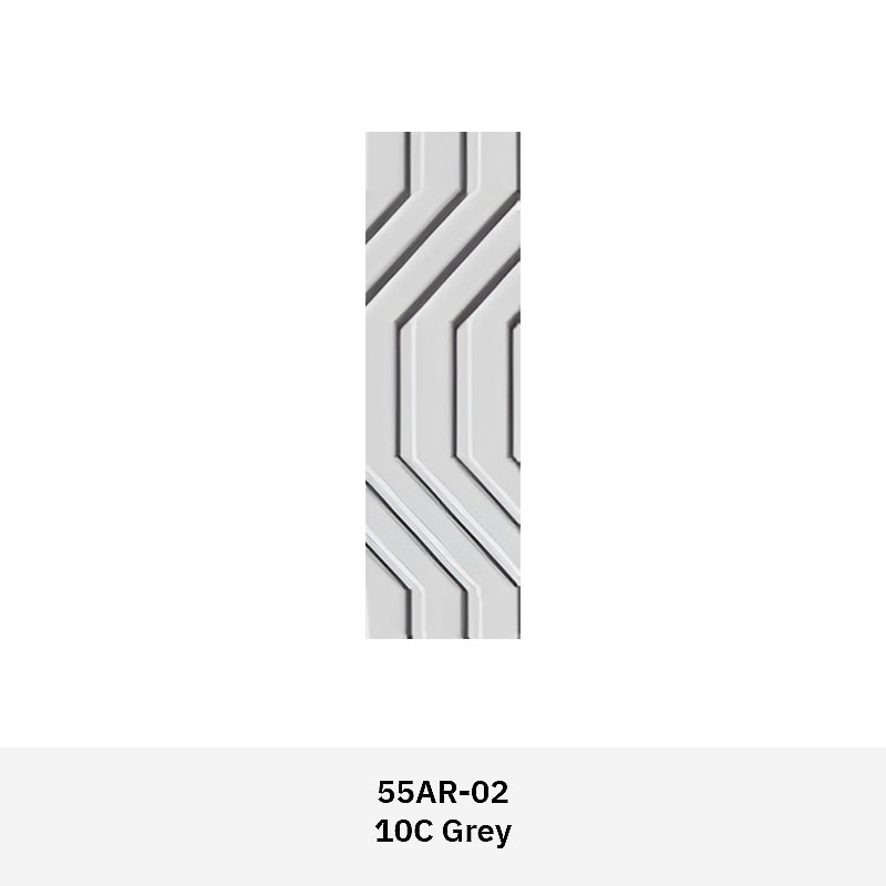 Textured feature wall tile with sculpted surface design for modern residential and commercial interiors.