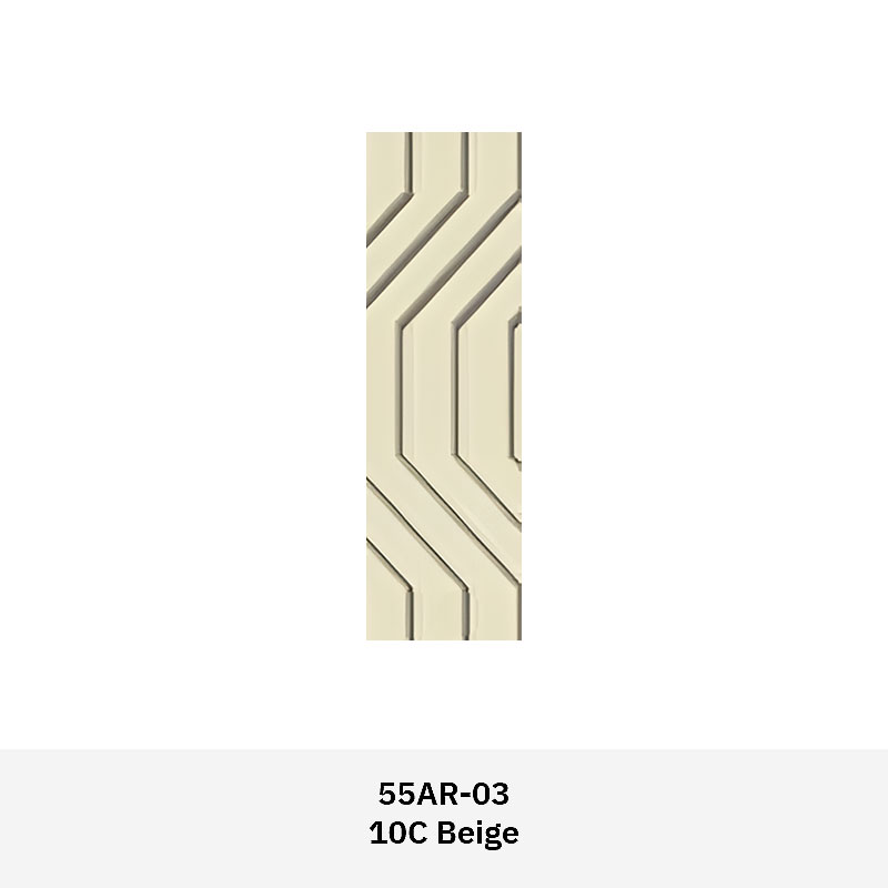 Textured feature wall tile with sculpted surface design for modern residential and commercial interiors.