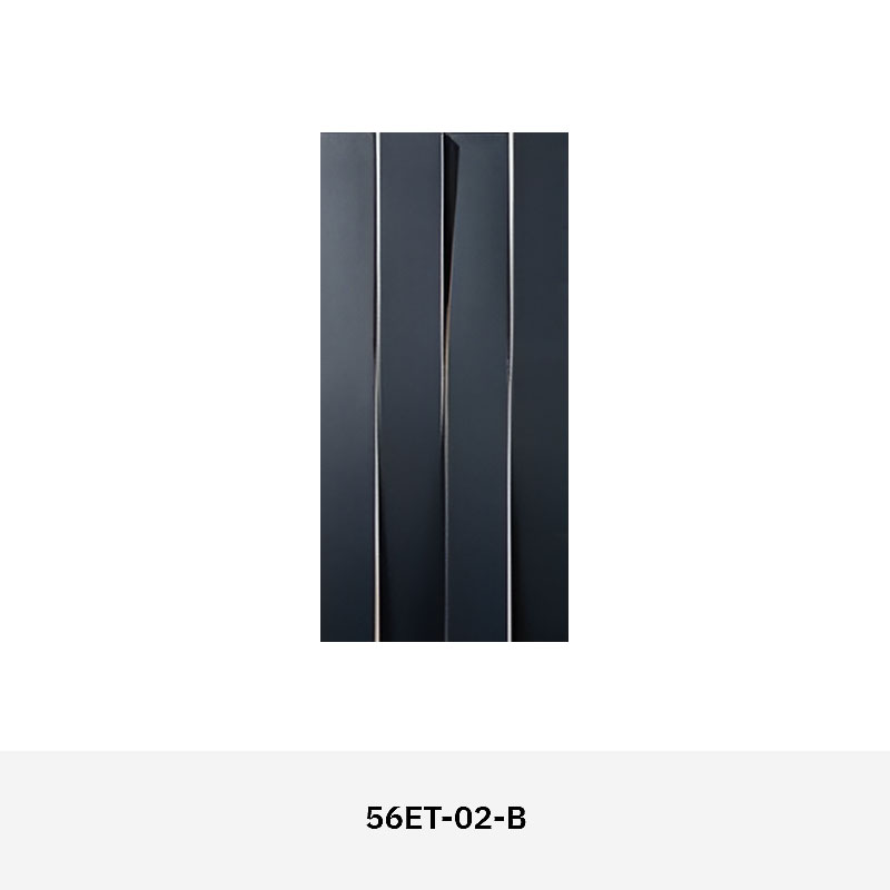 Geometric interior wall tile with sculptural texture in UHPC, ideal for modern feature walls in residential and commercial spaces.