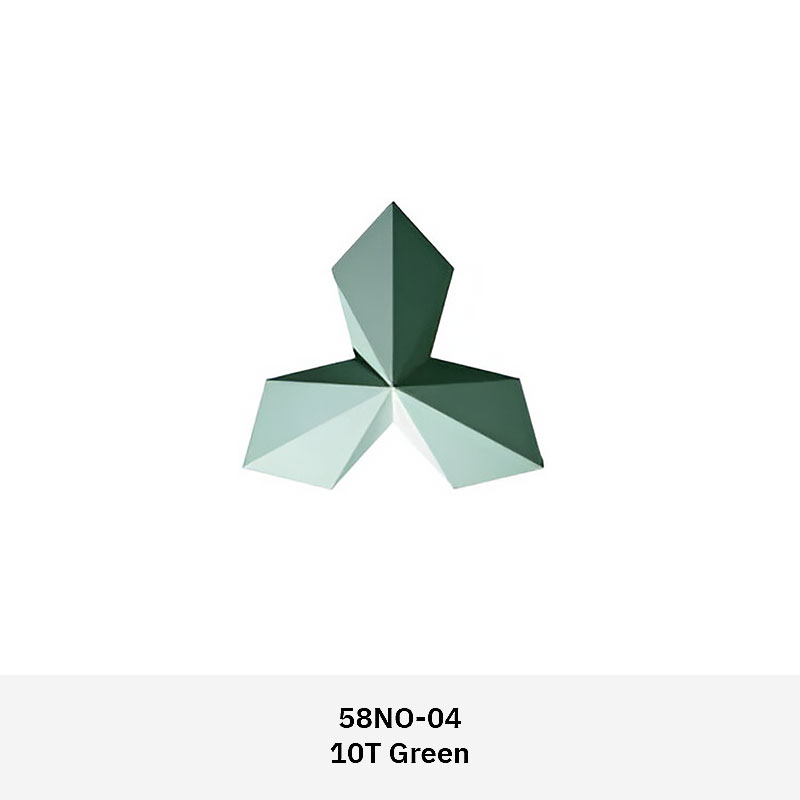 3D textured wall tile with star-shaped design in subtle colors, ideal for modern residential and commercial interior feature walls.