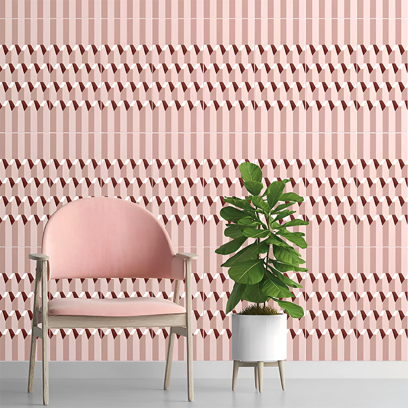 Formavox 62TR Textured 3D Wall Tile – large-format ultra-high performance concrete tile with a modern textured surface, suitable for interior feature walls in residential and commercial spaces.