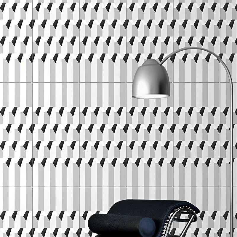 Formavox 62TR Textured 3D Wall Tile – large-format ultra-high performance concrete tile with a modern textured surface, suitable for interior feature walls in residential and commercial spaces.