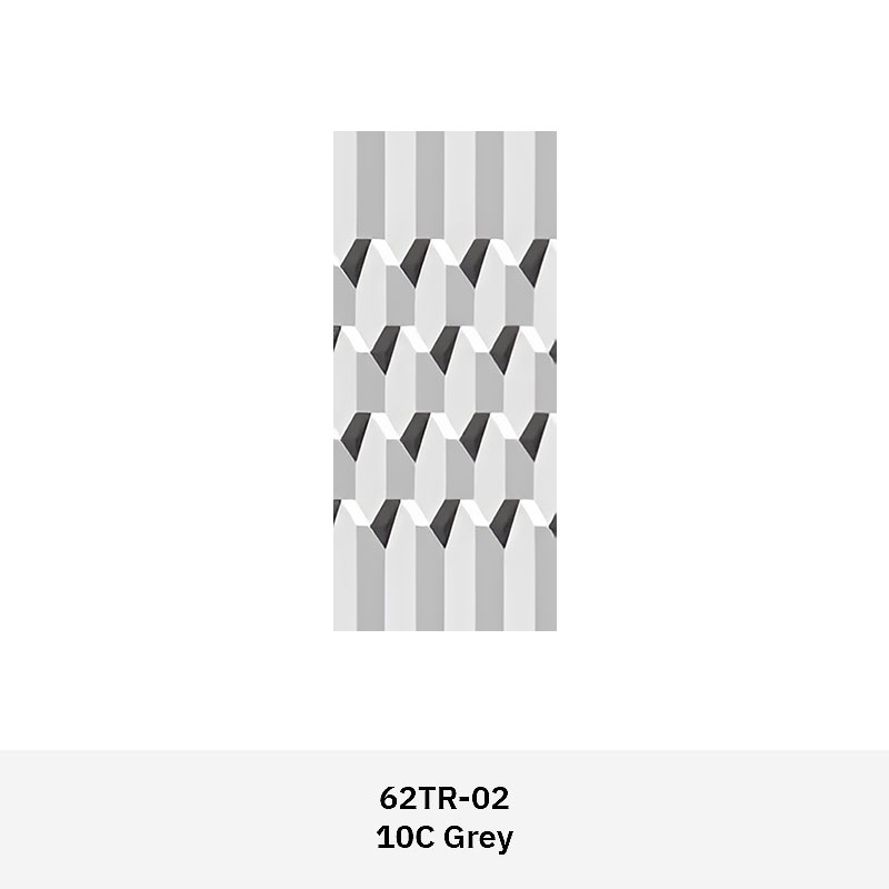 Formavox 62TR Textured 3D Wall Tile – large-format ultra-high performance concrete tile with a modern textured surface, suitable for interior feature walls in residential and commercial spaces.