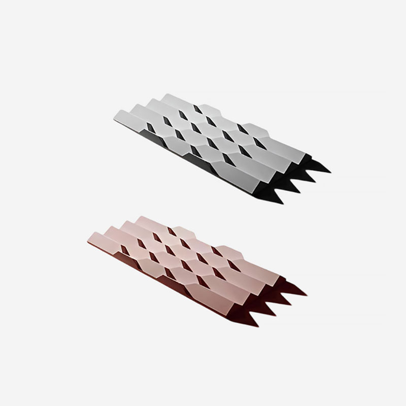 Formavox 62TR Textured 3D Wall Tile – large-format ultra-high performance concrete tile with a modern textured surface, suitable for interior feature walls in residential and commercial spaces.