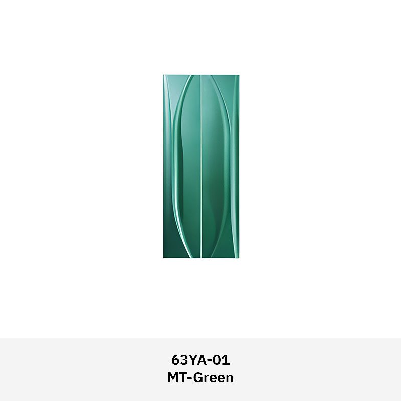 Formavox 63YA Architectural 3D Wall Tile with linear sculptural texture, ideal for modern feature walls in residential and commercial interiors.