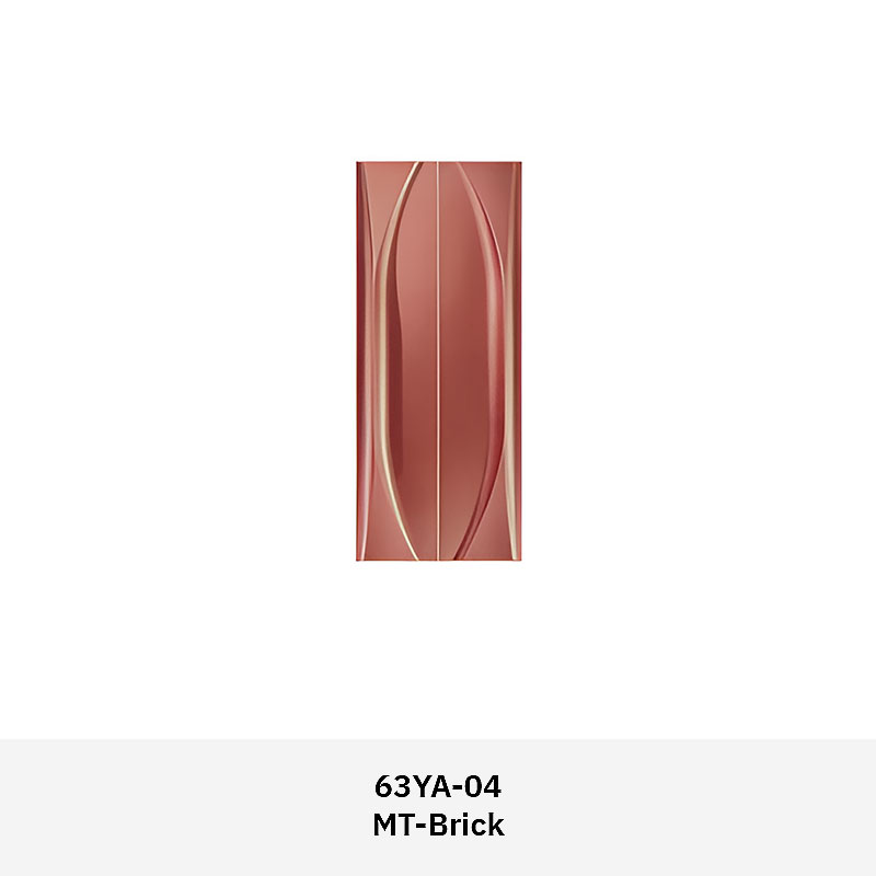 Formavox 63YA Architectural 3D Wall Tile with linear sculptural texture, ideal for modern feature walls in residential and commercial interiors.