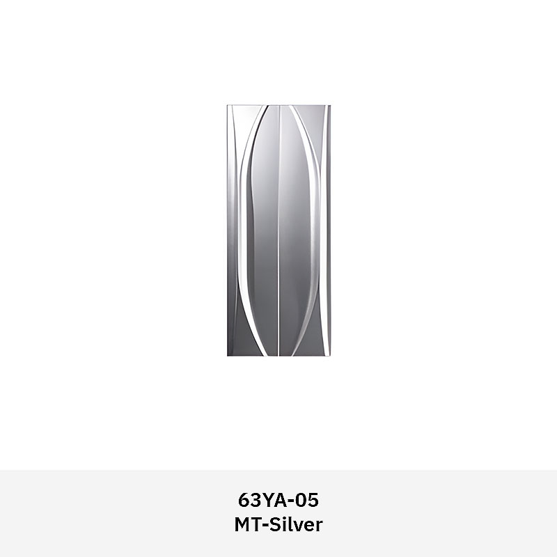 Formavox 63YA Architectural 3D Wall Tile with linear sculptural texture, ideal for modern feature walls in residential and commercial interiors.