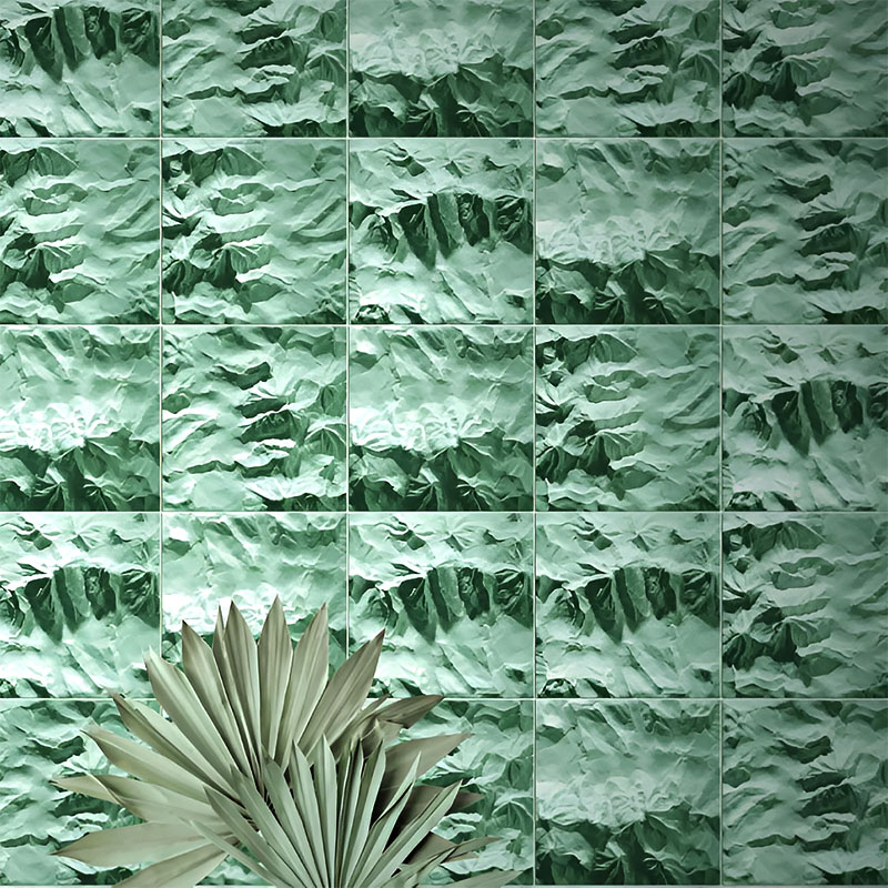 3D accent wall tile with geometric design in modern finishes – Formavox 64MO
