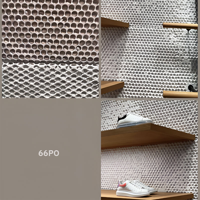 Formavox 66PO textured UHPC wall tile in matte and metallic finish for interior feature walls