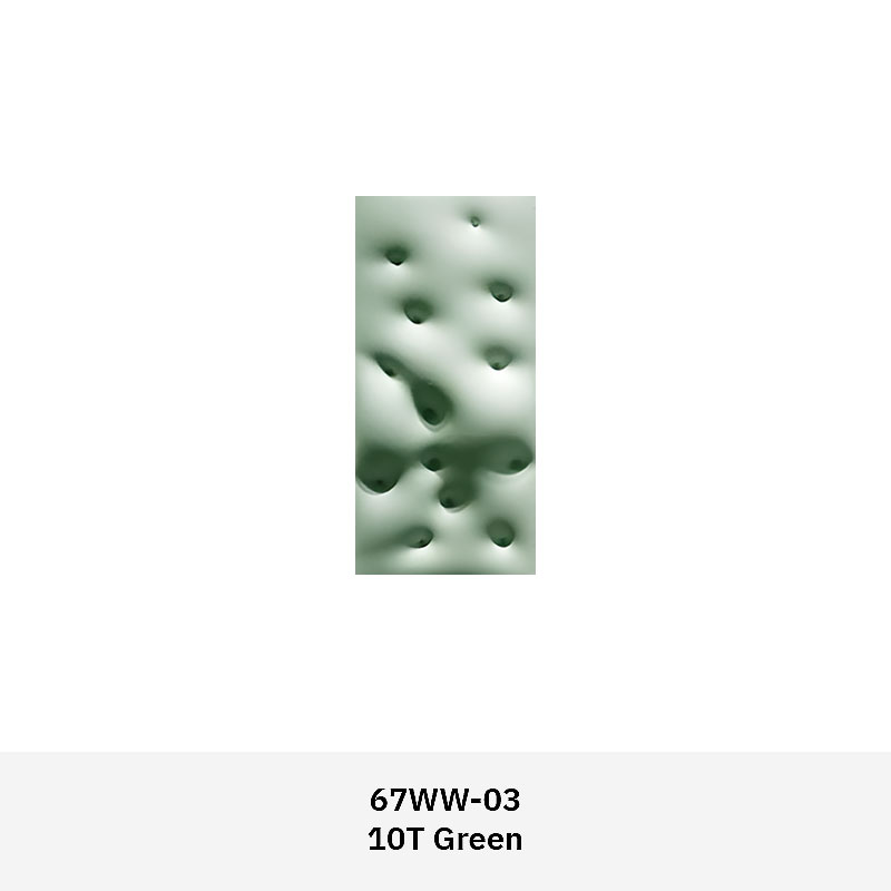 Formavox 67WW dimple-textured concrete wall tile in matte finish, showing fluid, organic surface for interior design.