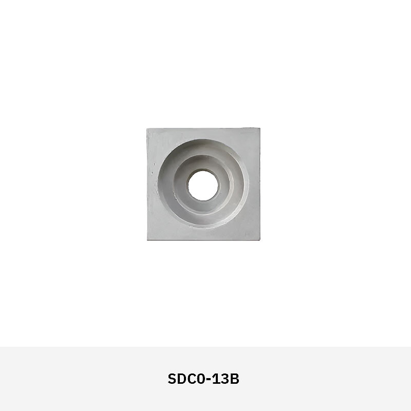 Structura SDC01 cement breeze block in decorative pattern, ideal for ventilated walls, façades, and privacy screens