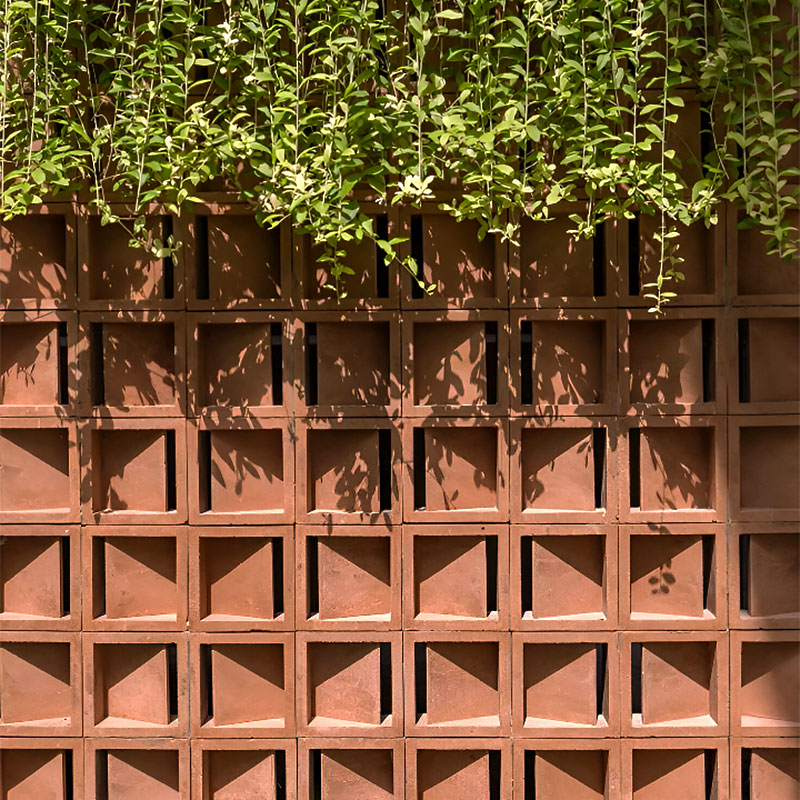 Structura SDC02 Patterned Breeze Block – modern geometric design, durable concrete, indoor & outdoor applications