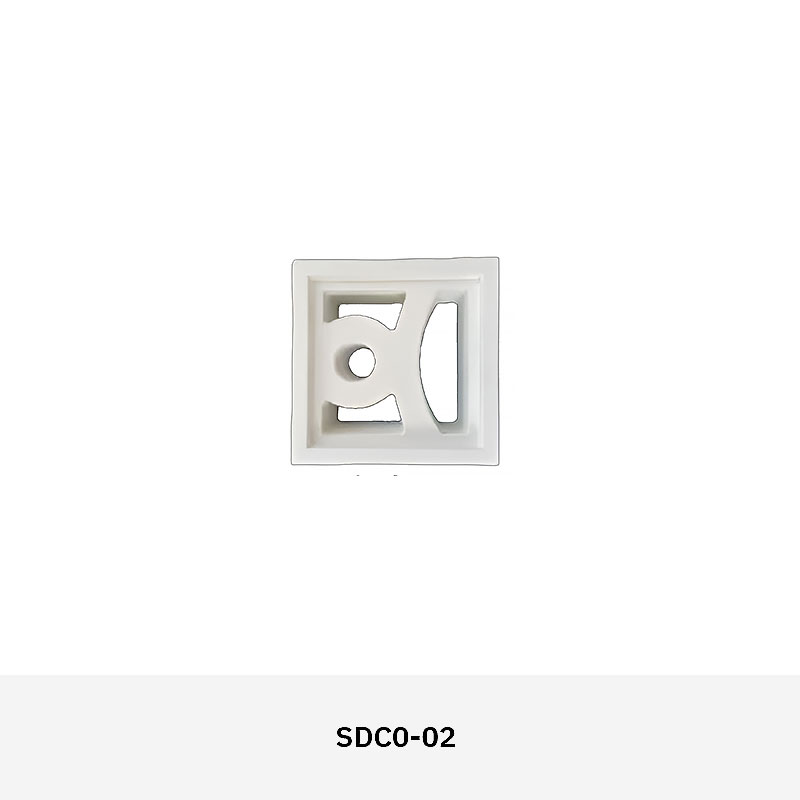 Structura SDC02 Patterned Breeze Block – modern geometric design, durable concrete, indoor & outdoor applications