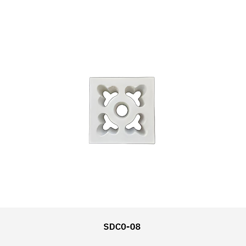 Structura SDC02 Patterned Breeze Block – modern geometric design, durable concrete, indoor & outdoor applications