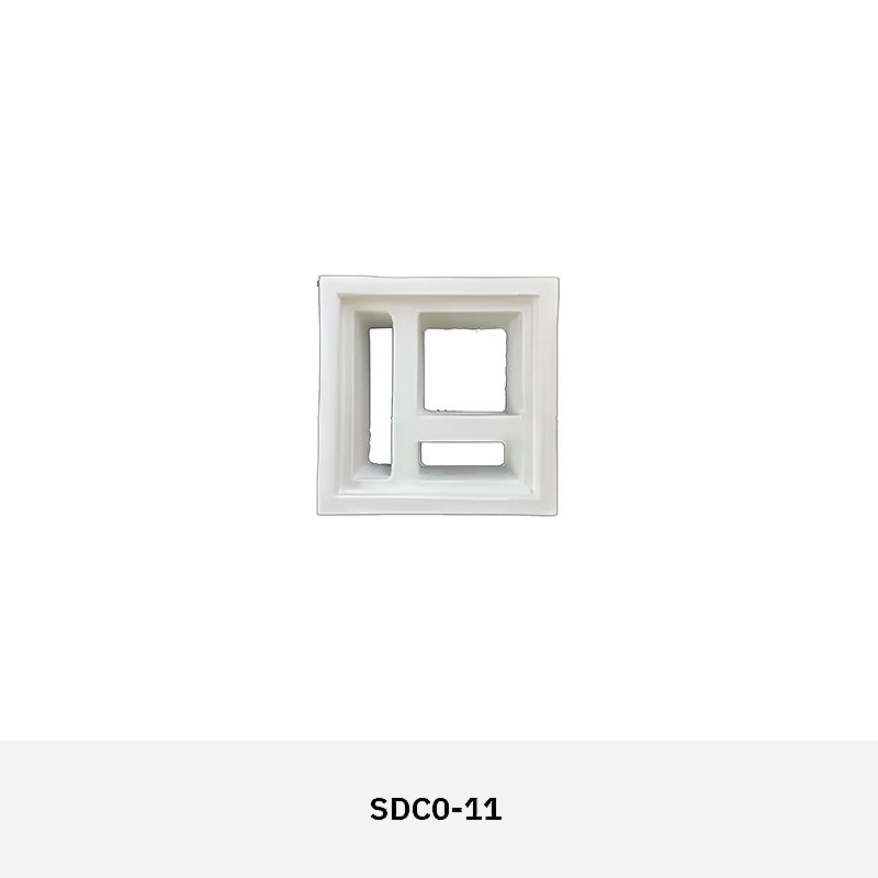 Structura SDC02 Patterned Breeze Block – modern geometric design, durable concrete, indoor & outdoor applications