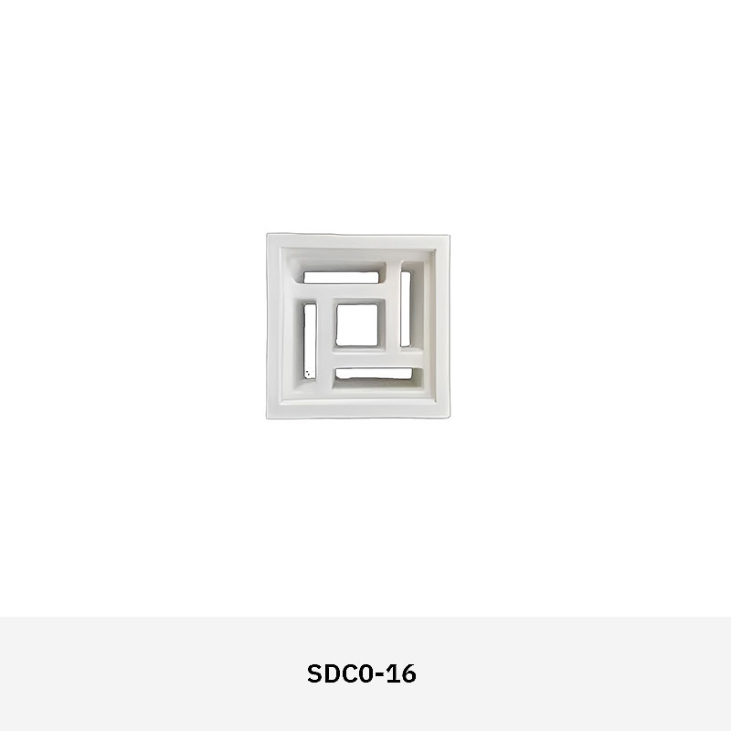 Structura SDC02 Patterned Breeze Block – modern geometric design, durable concrete, indoor & outdoor applications