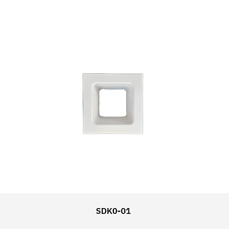 Structura SDK01 Mid Century Cement Block – geometric design, durable cement, indoor & outdoor applications