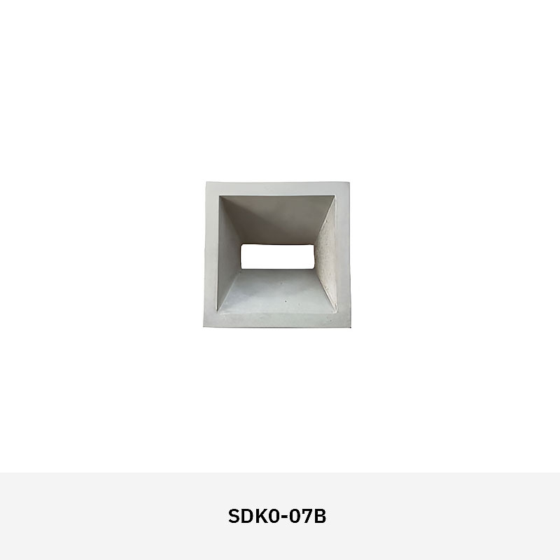 Structura SDK02 Concrete Breeze Block – mid-century geometric design, durable concrete, indoor & outdoor applications