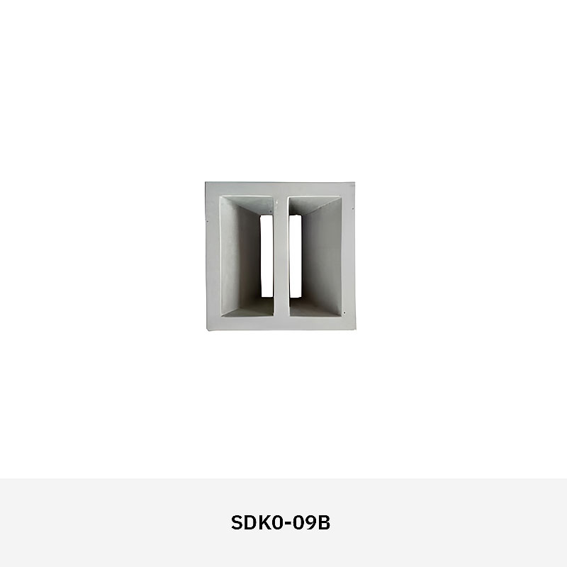 Structura SDK02 Concrete Breeze Block – mid-century geometric design, durable concrete, indoor & outdoor applications