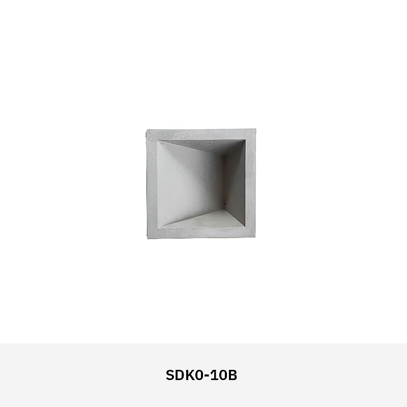 Structura SDK02 Concrete Breeze Block – mid-century geometric design, durable concrete, indoor & outdoor applications