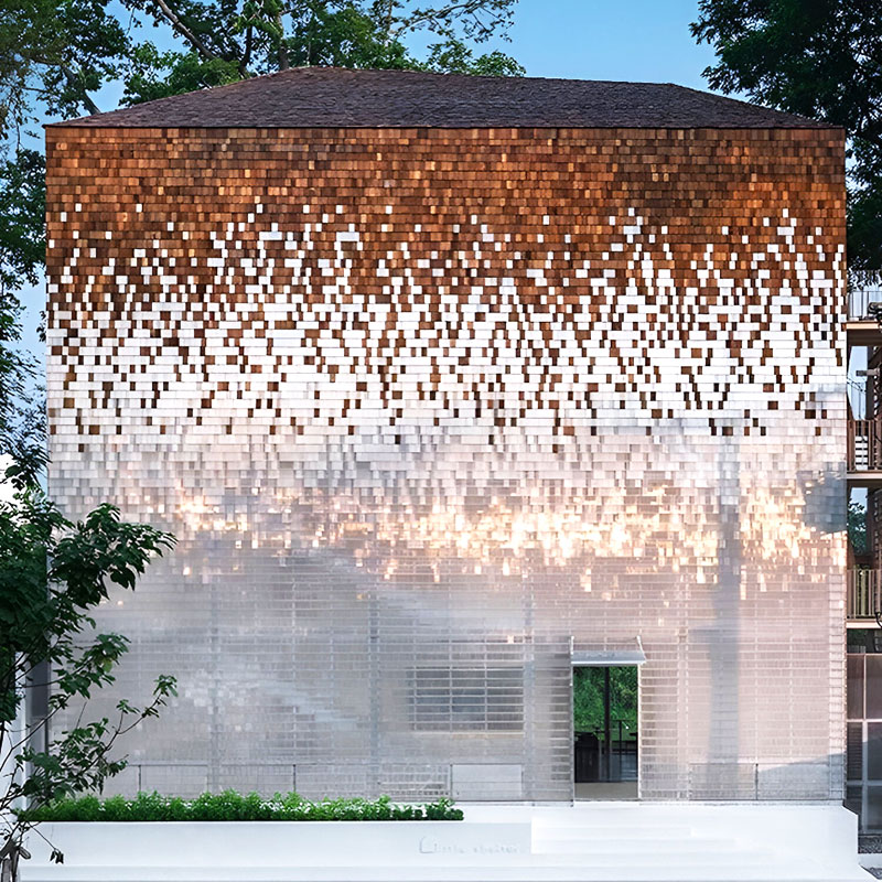 Venetian glass brick in polished, natural, or frosted finish for decorative interior walls and partition