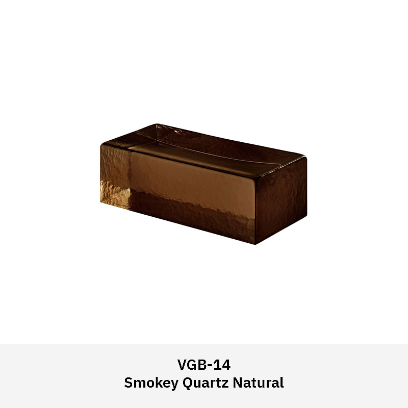 Venetian glass brick in polished, natural, or frosted finish for decorative interior walls and partition
