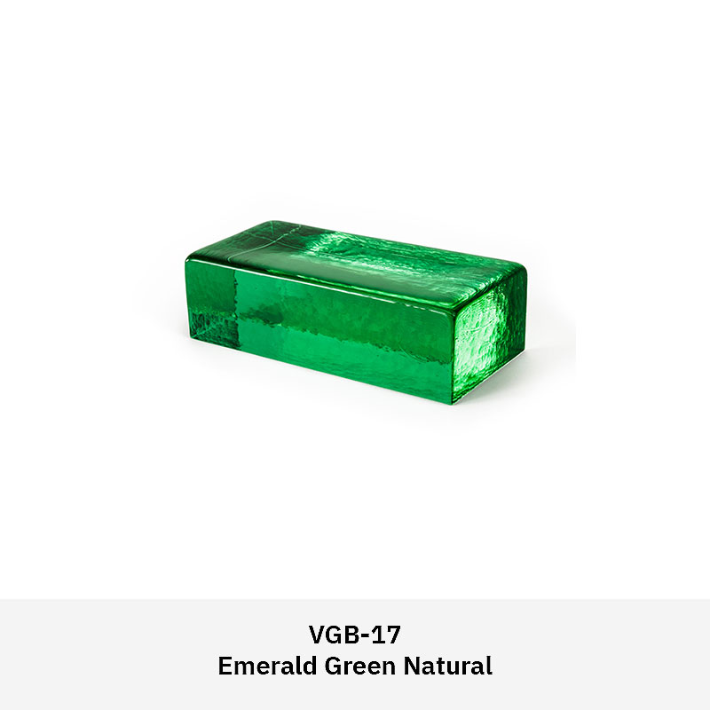 Venetian glass brick in polished, natural, or frosted finish for decorative interior walls and partition