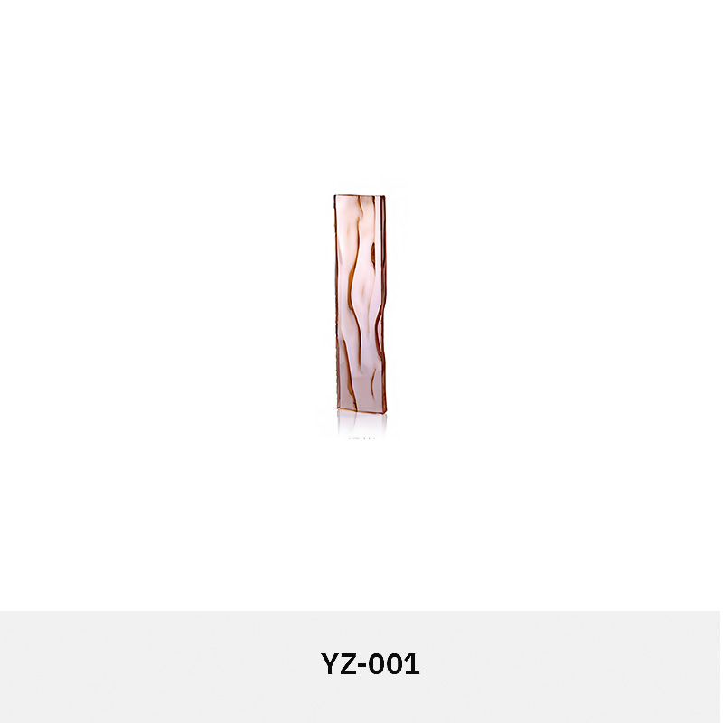 ORNVITRUM YZ0COTR colored textured glass panels for modern interior partitions and wall designs.