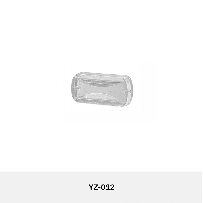 ORNVITRUM YZ0CSR Clear Slim Glass Bricks — transparent, lightweight crystal glass bricks for modern interior wall design and light-filled partitions.