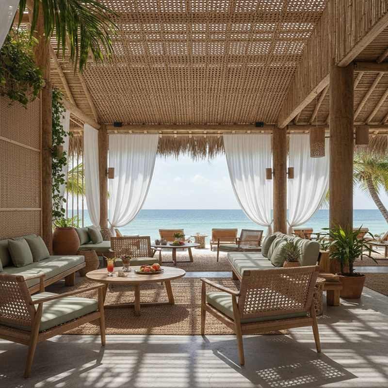 Synthetic rattan cane panel with hexagon weave pattern, smooth handcrafted finish, and multiple opening sizes for walls, cabinets, and door panels.