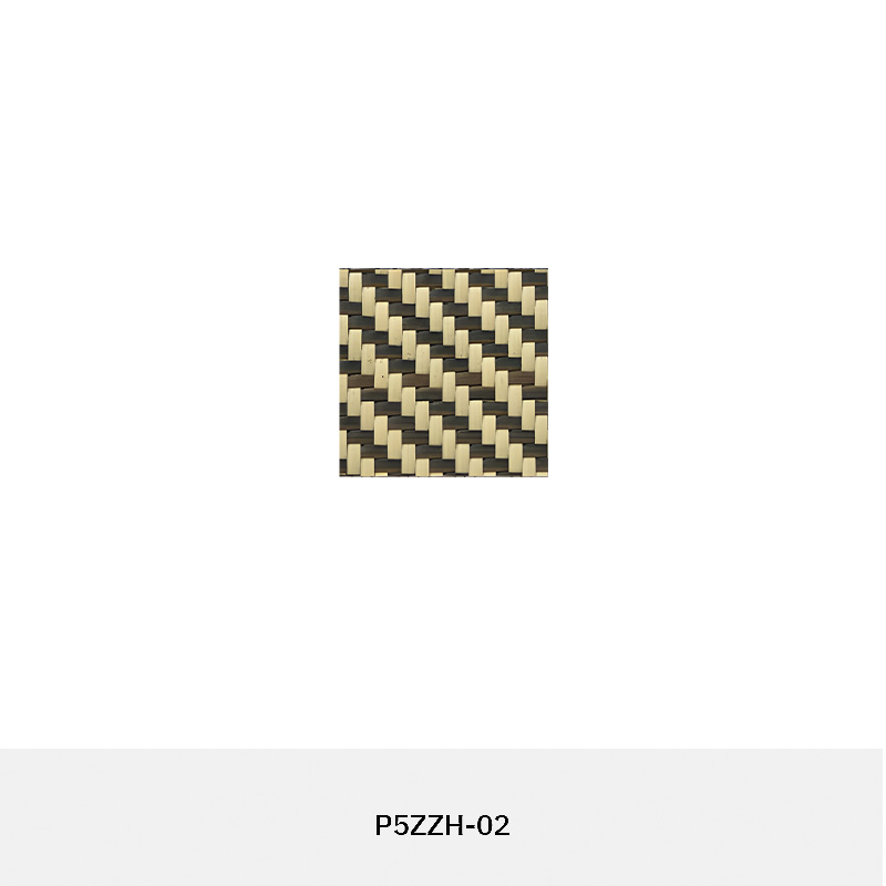 RATTANA-P6ZZH synthetic rattan zig zag panel with modern HDPE woven texture for walls, ceilings, and partitions