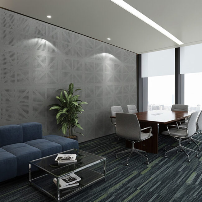 Patterned Acoustic Wall Panels ACUFORMS - CFMHLDC - Crafta Forms