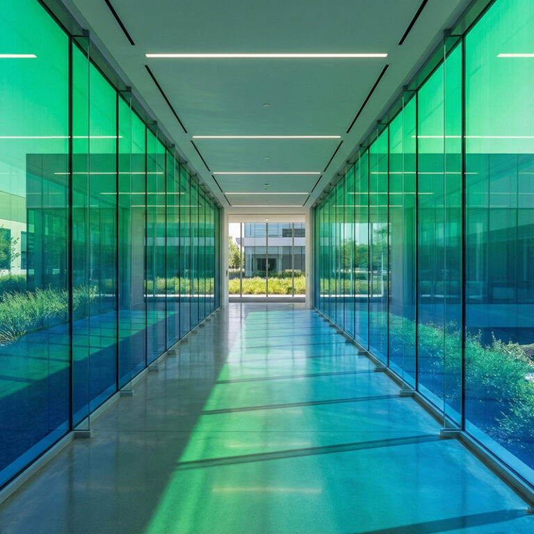 Gradient Glass Panel Custom Gradient Glass Panels GLASMETRA- CF0CGGP - Crafta Forms