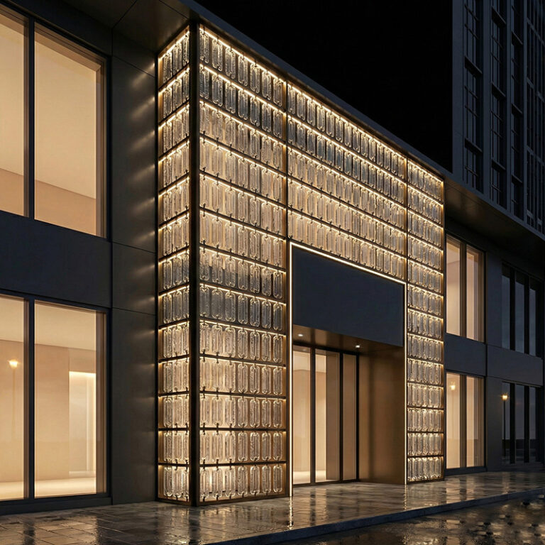 Gallery Detail: Ornvitrum Yz0Ctgp Custom Textured Glass Partition