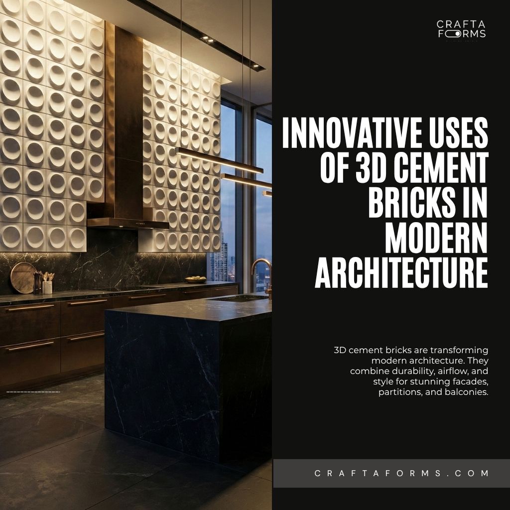 Innovative Uses of 3D Cement Bricks in Modern Architecture